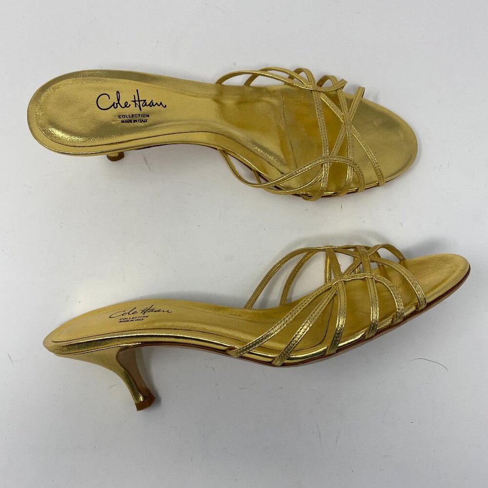 cole haan slip on strappy slides
